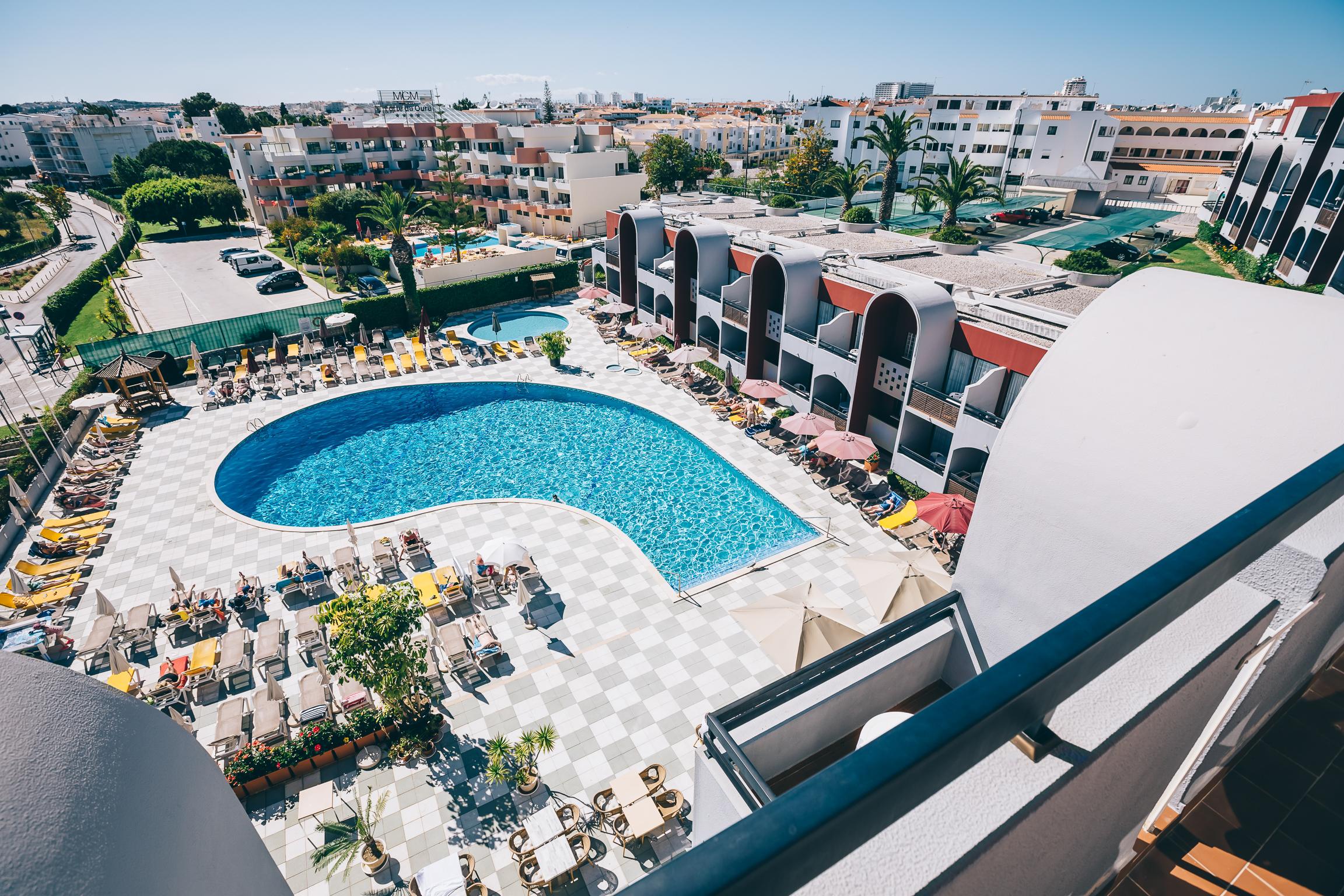 Muthu Oura Praia Hotel Albufeira Eksteriør bilde